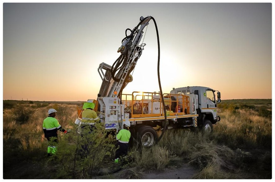 Local drilling crew at work