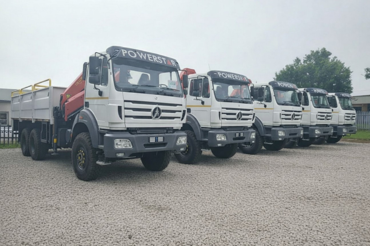 Powerstar 6x6 trucks