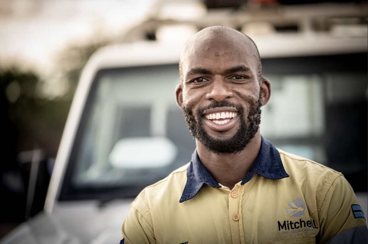 Mitchell crew member